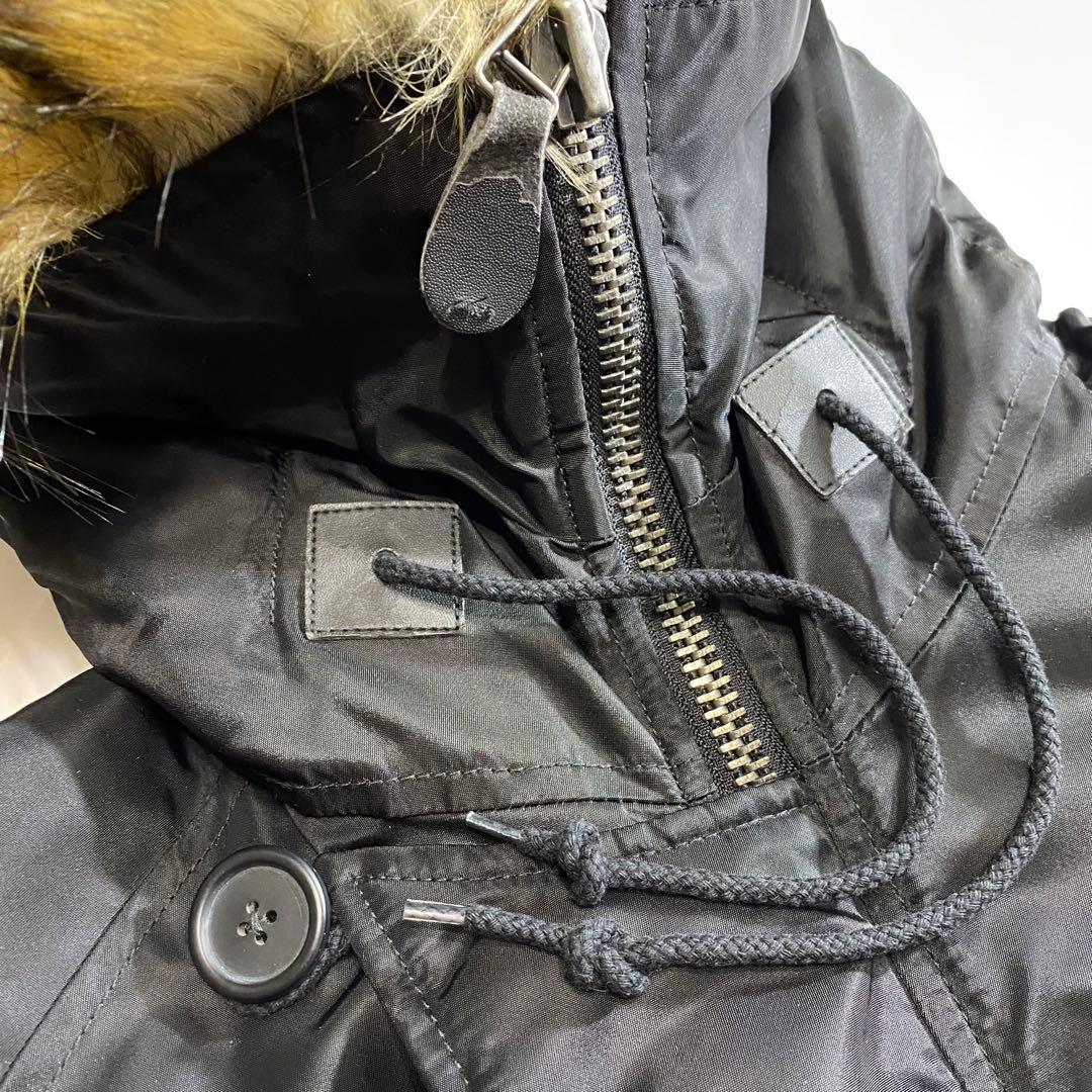 AVIREX アヴィレックス N2B N-2B フライトジャケット 黒 L 短丈