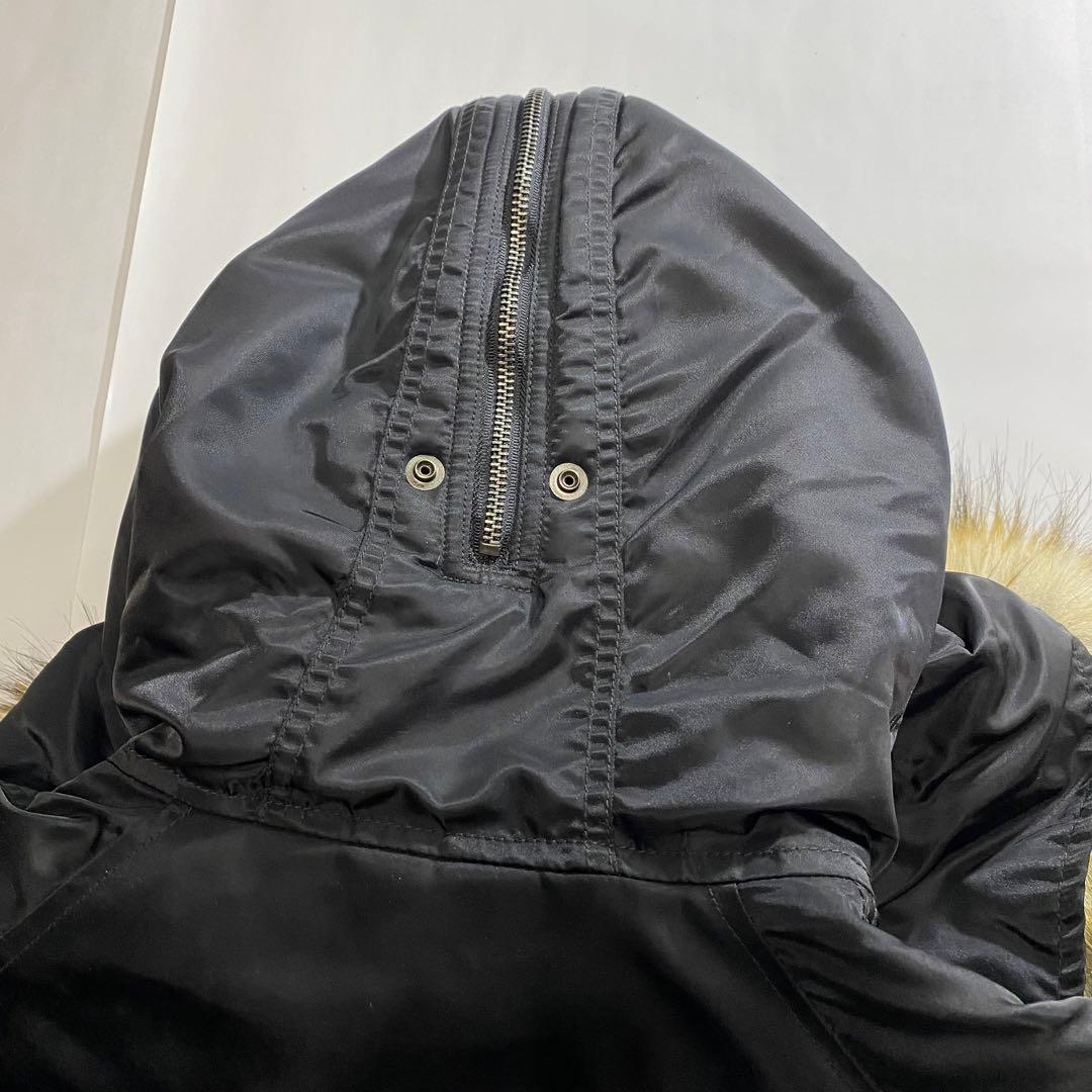 AVIREX アヴィレックス N2B N-2B フライトジャケット 黒 L 短丈