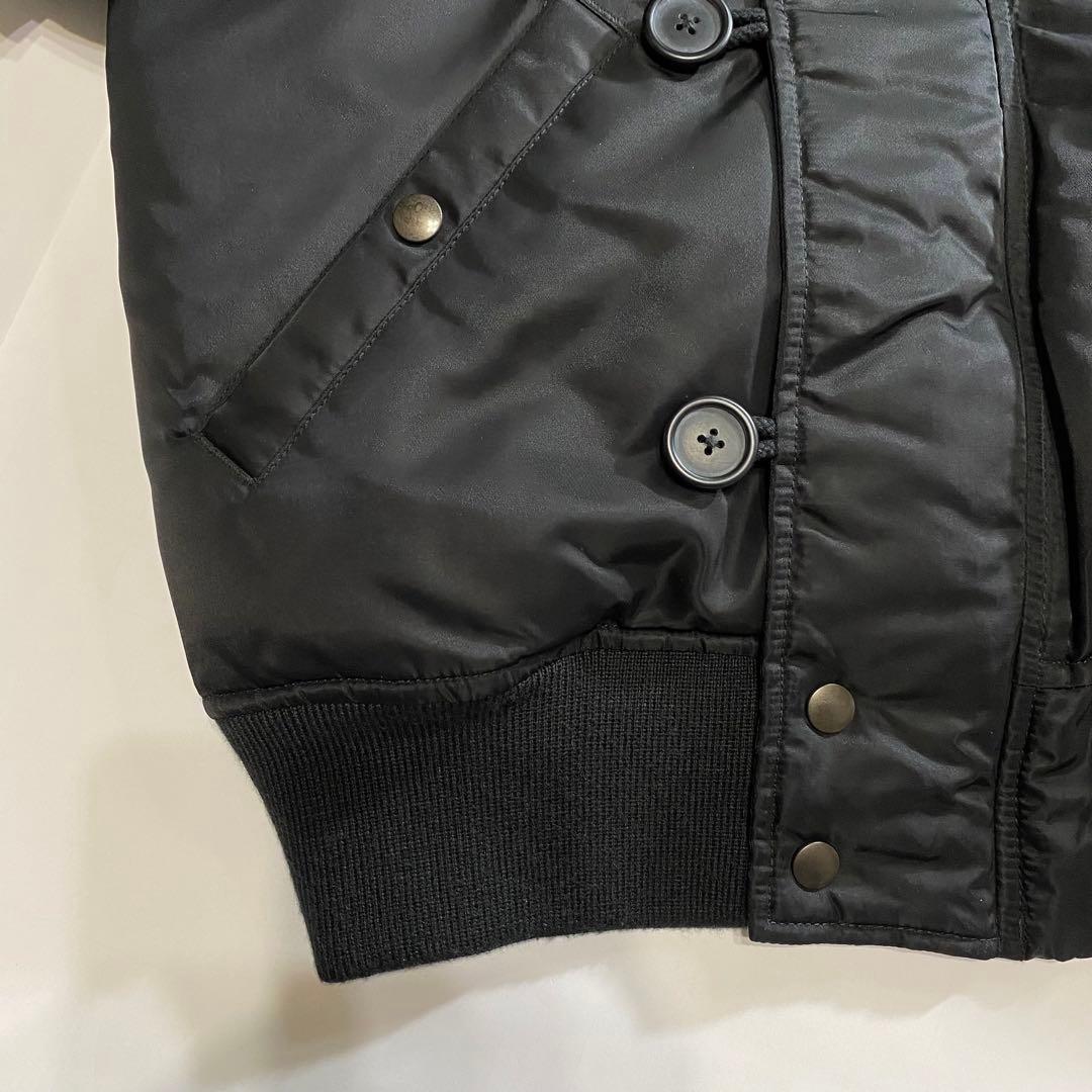 AVIREX アヴィレックス N2B N-2B フライトジャケット 黒 L 短丈