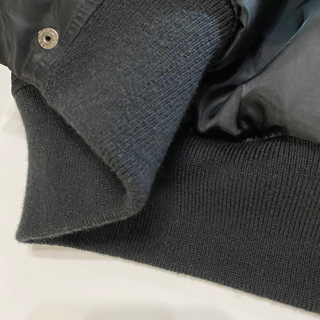 AVIREX アヴィレックス N2B N-2B フライトジャケット 黒 L 短丈