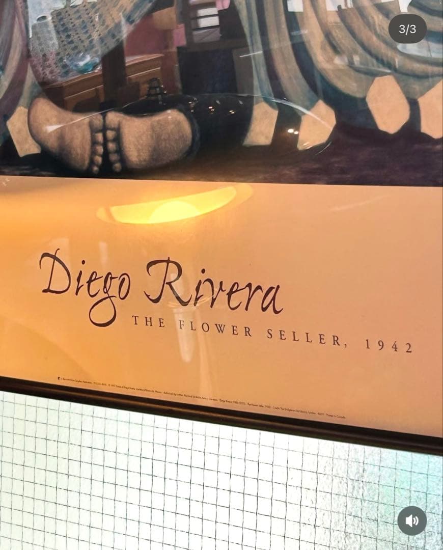 Diego a“The Flower Seller” 1942ポスター