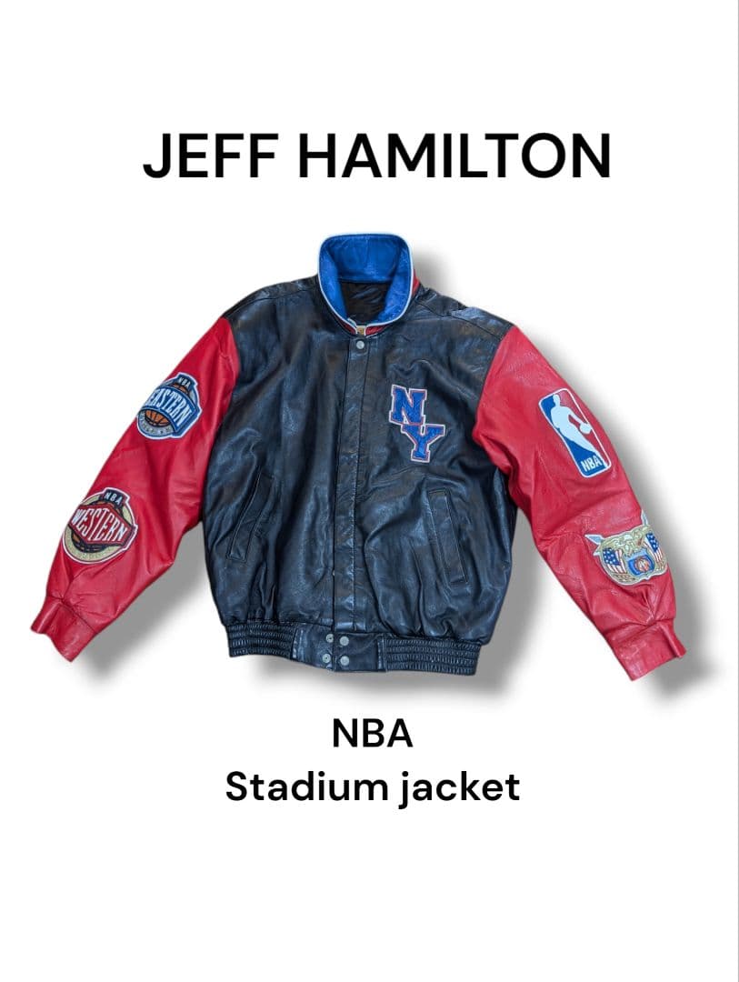 超希少 JEFF HAMILTON NBA スタジアムジャケット