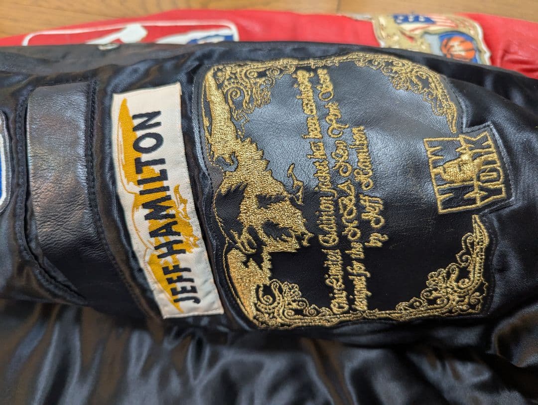 超希少 JEFF HAMILTON NBA スタジアムジャケット