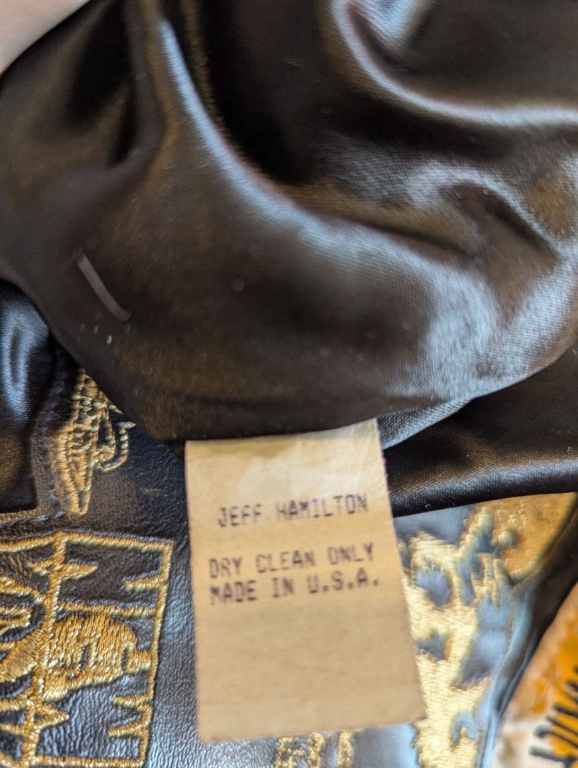 超希少 JEFF HAMILTON NBA スタジアムジャケット