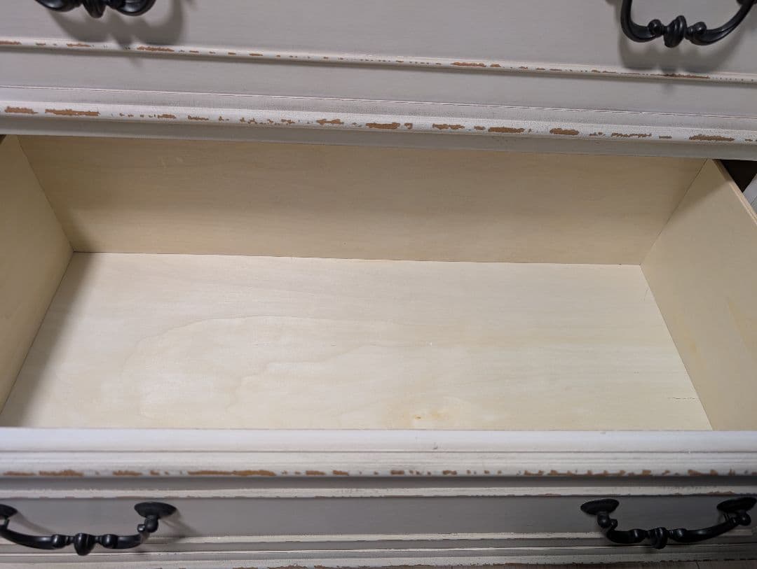 Ashley furniture ホワイト タンス 5段