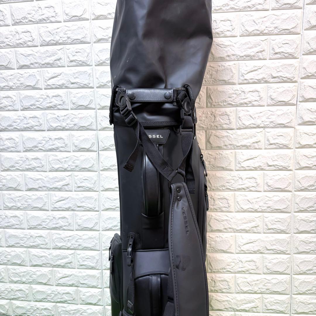 美品　VESSEL 2024 4.0 PLAYER スタンド式 キャディーバッグ