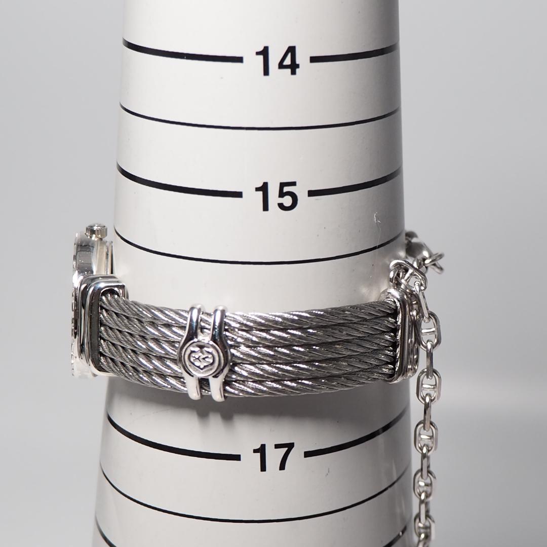 美品 シャリオール CHARRIOL サントロペ ラメ文字盤 腕時計 F966