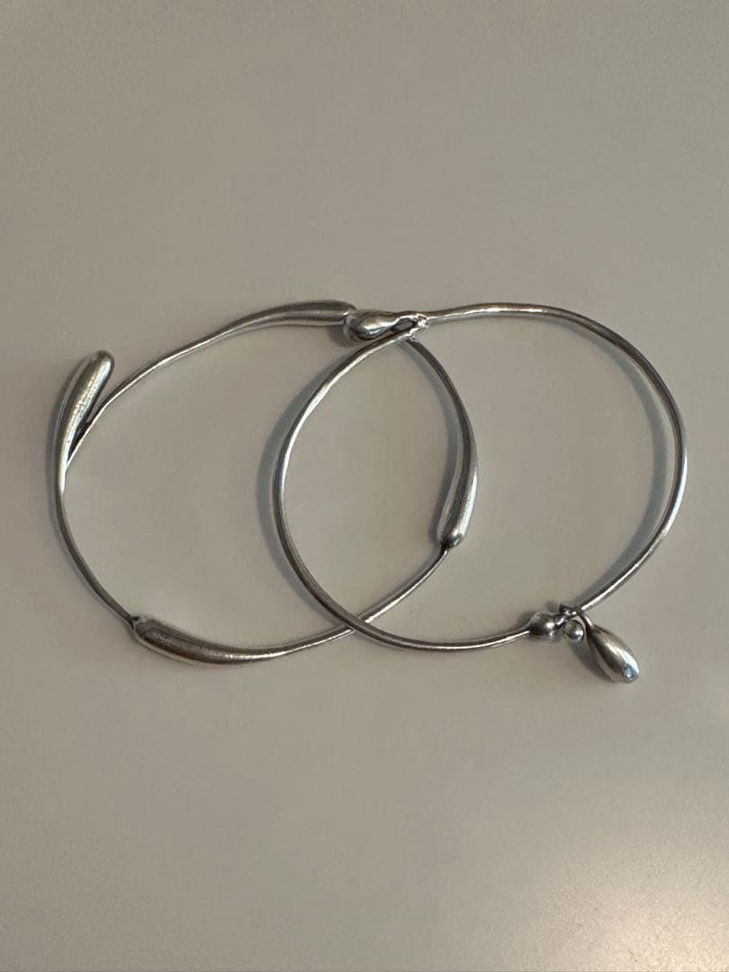 【テンサウザンドシングス】シルバーバングル　２本セット