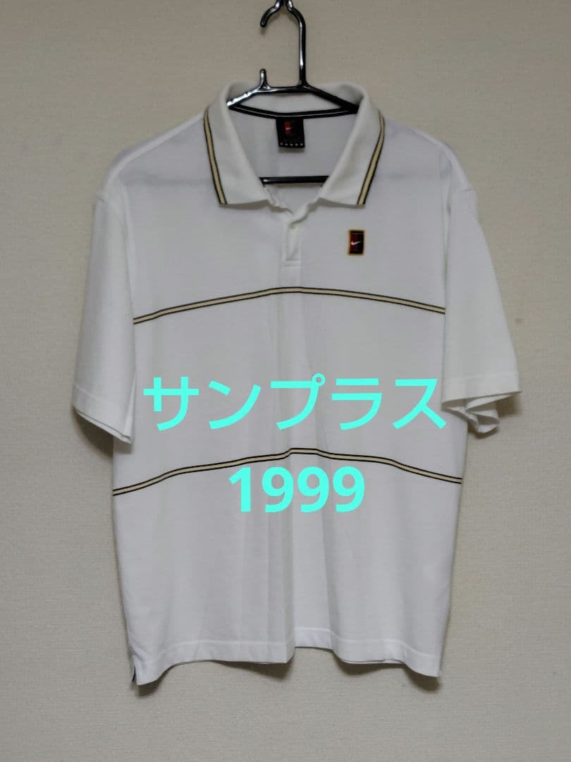 ナイキ　テニスウェア　M　サンプラス着用モデル　1999　ウィンブルドン