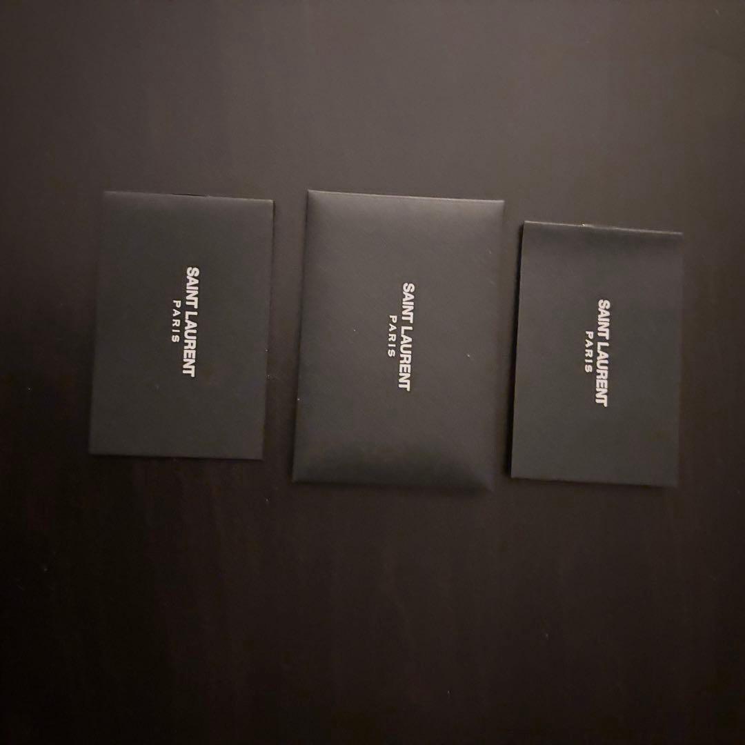 ななSAINT LAURENT レザーキーケース