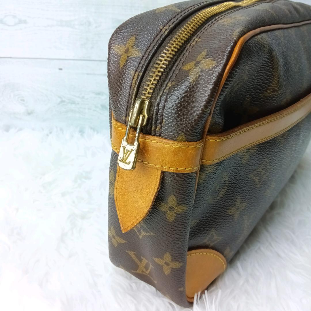 ルイヴィトン クラッチバッグ モノグラム ロゴ ブラウン コンピエーニュ28