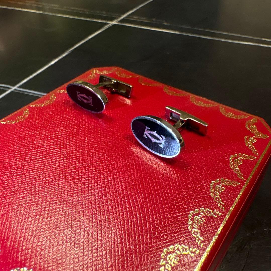 Cartier カフリンクス ブラック