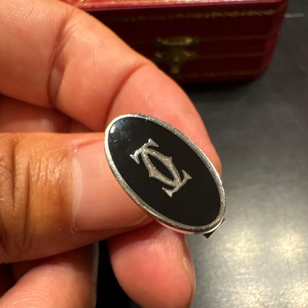 Cartier カフリンクス ブラック