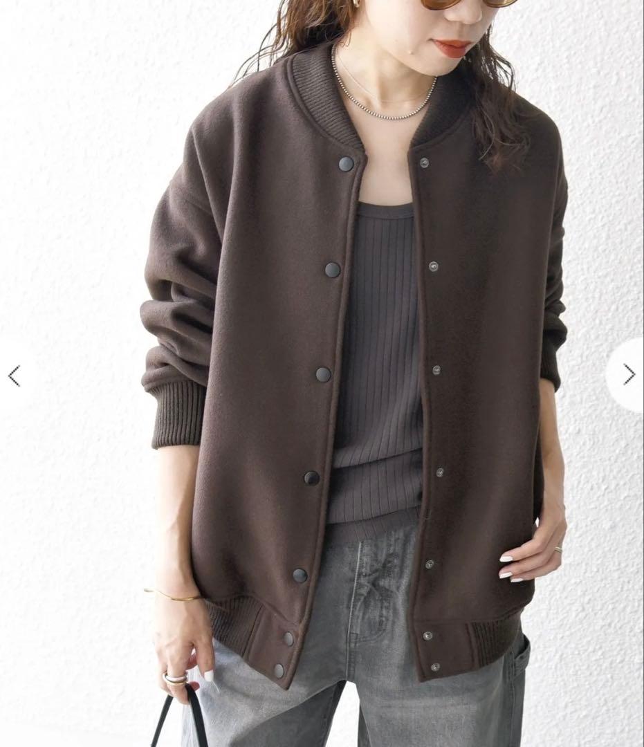 シップスanyバーシティジャケット24FWIENAアダムエロペユナイテッドアロー