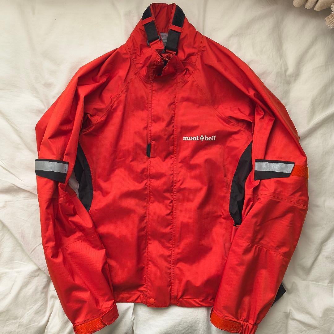 防風・防寒・快適、すべて装備 モンベル　ストーム バイカージャケット