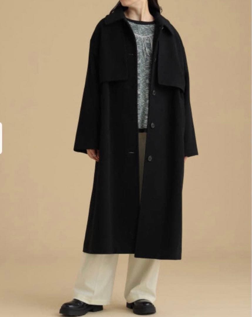 【美品】Ray BEAMS ガンパッチ ステンカラー コート