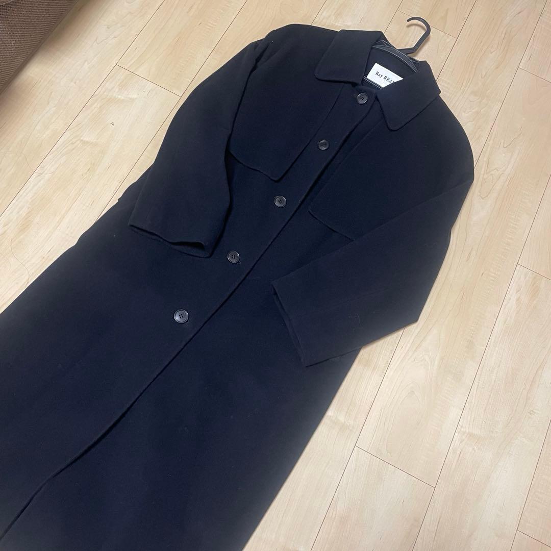 【美品】Ray BEAMS ガンパッチ ステンカラー コート