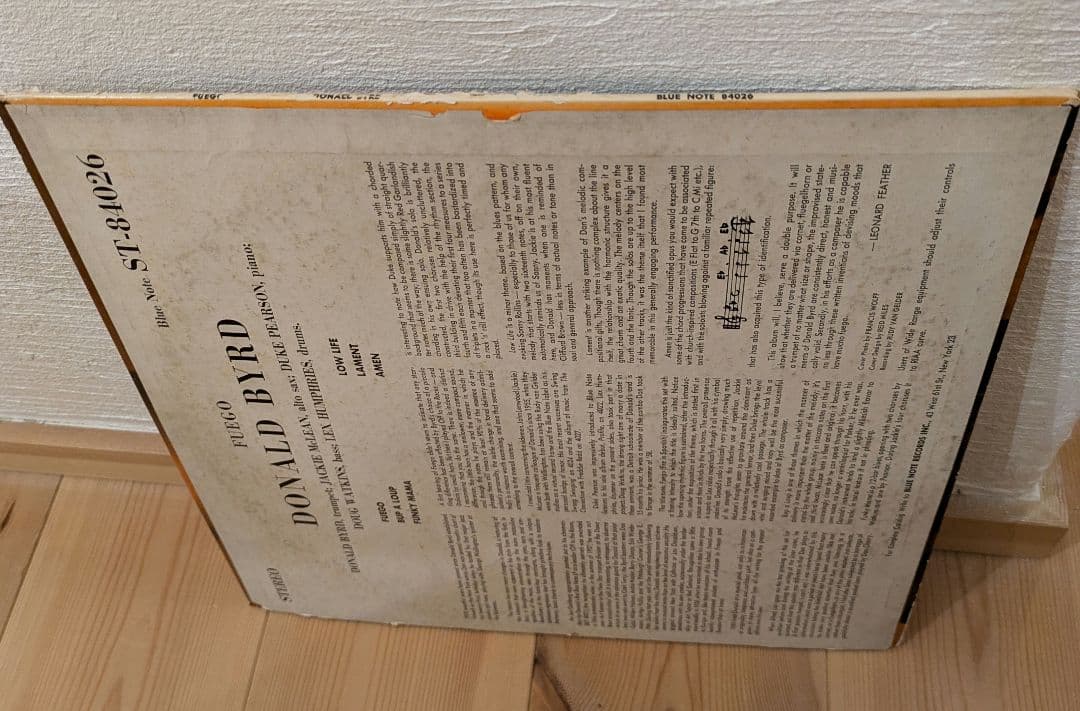 RVG刻印有 Donald Byrd Fuego ST-84026