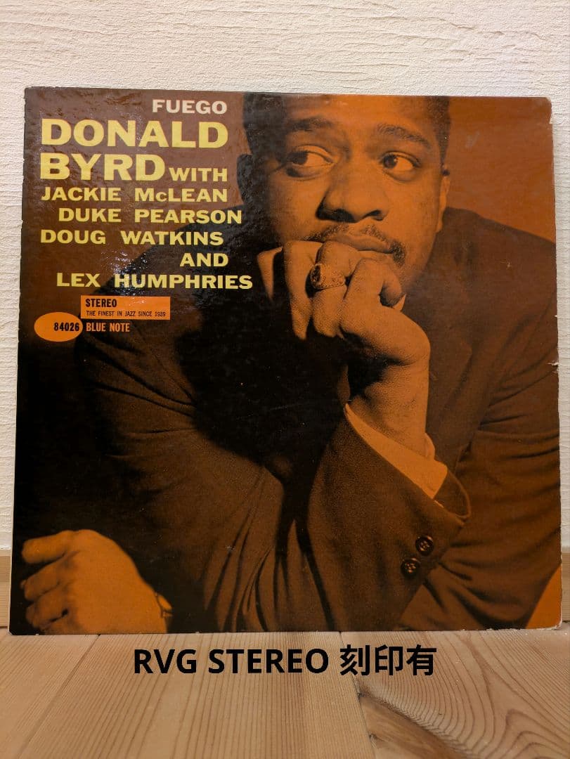 RVG刻印有 Donald Byrd Fuego ST-84026