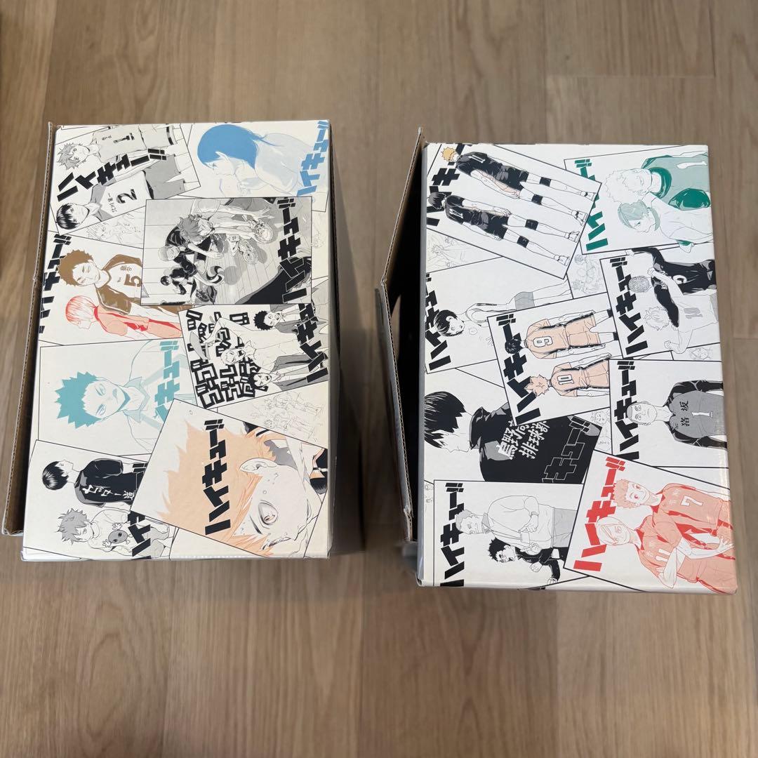 ハイキュー！！ 全巻セット+関連本66冊　全巻修能ボックス付き