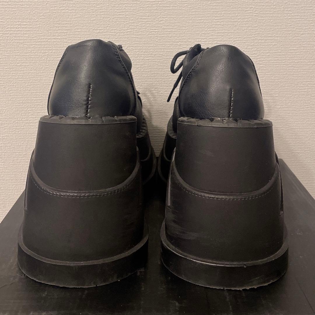 デモニア　Demonia ブラック 厚底スニーカー24cm