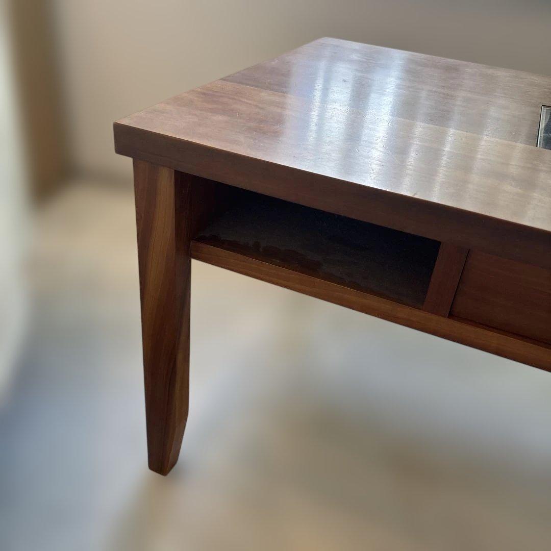 シャルドネ【CHARDONNAY】　Pineau センターテーブル 天然チーク材