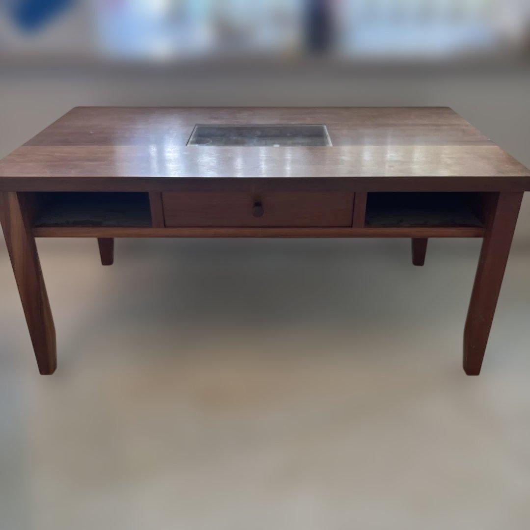 シャルドネ【CHARDONNAY】　Pineau センターテーブル 天然チーク材