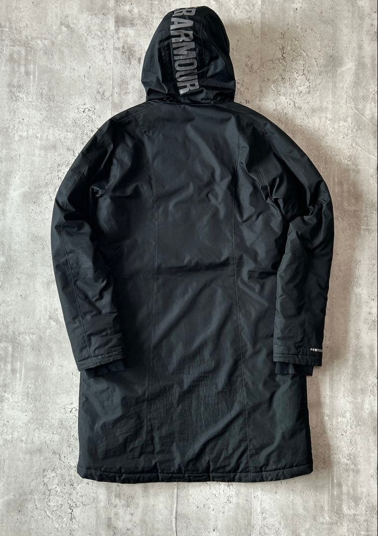 アンダーアーマー ロングコート LG コールドギア 防寒 ブラック