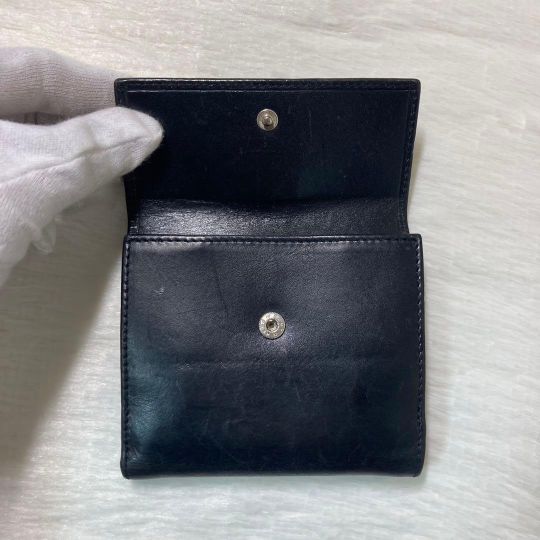 GUCCI グッチ　二つ折り　財布　レザー　ジャッキー　黒　折りたたみ　格安