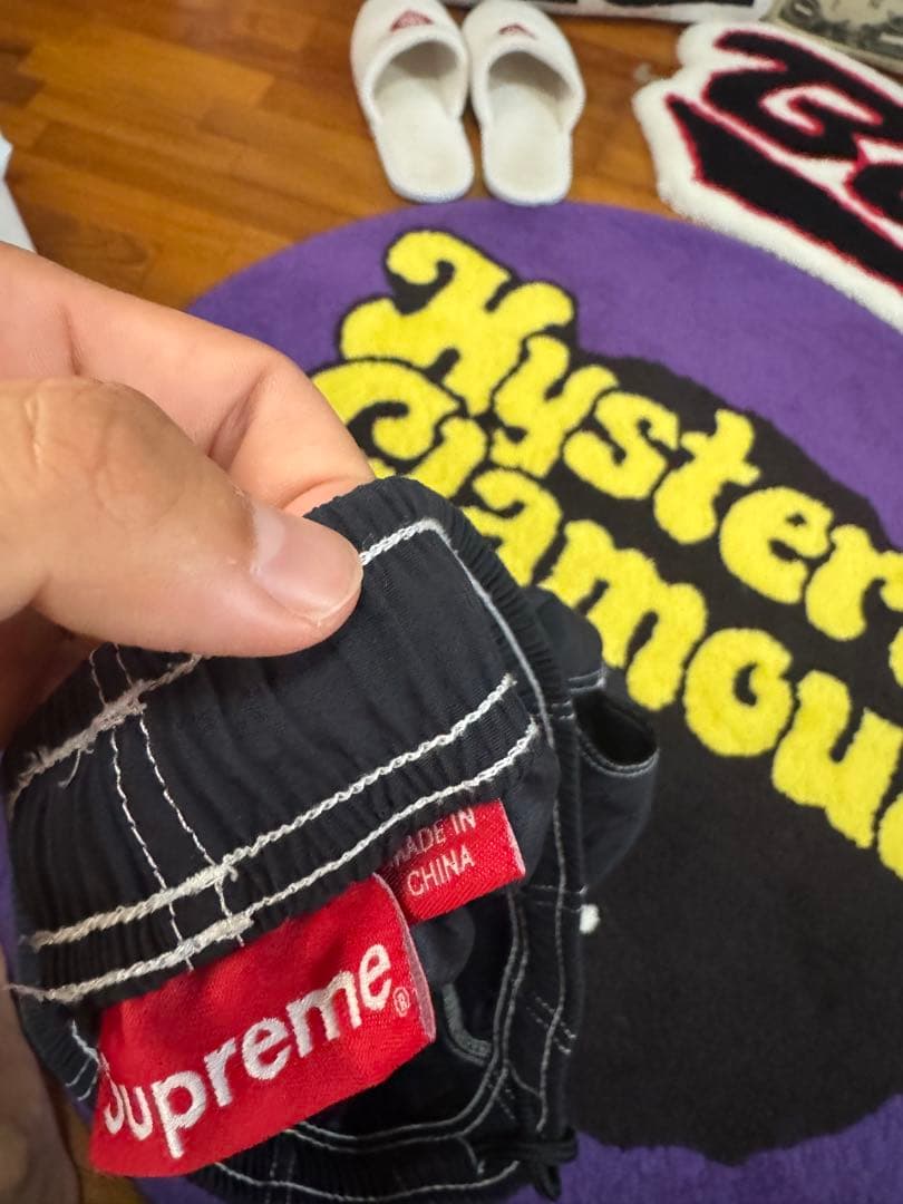 パンツ Supreme Nylon Painter Short \"Black\" 24SS