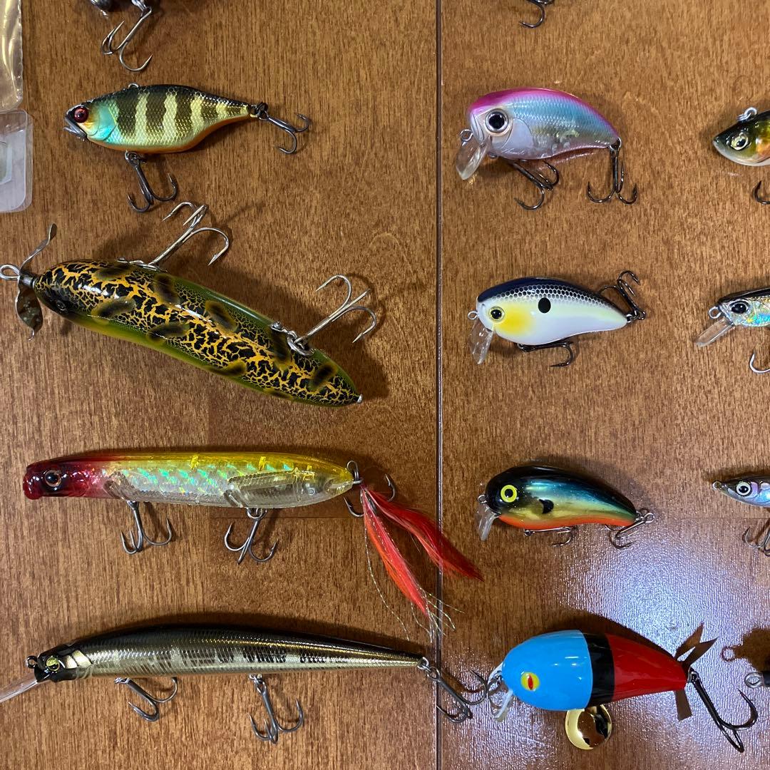 バス釣り引退セット　ルアー34点