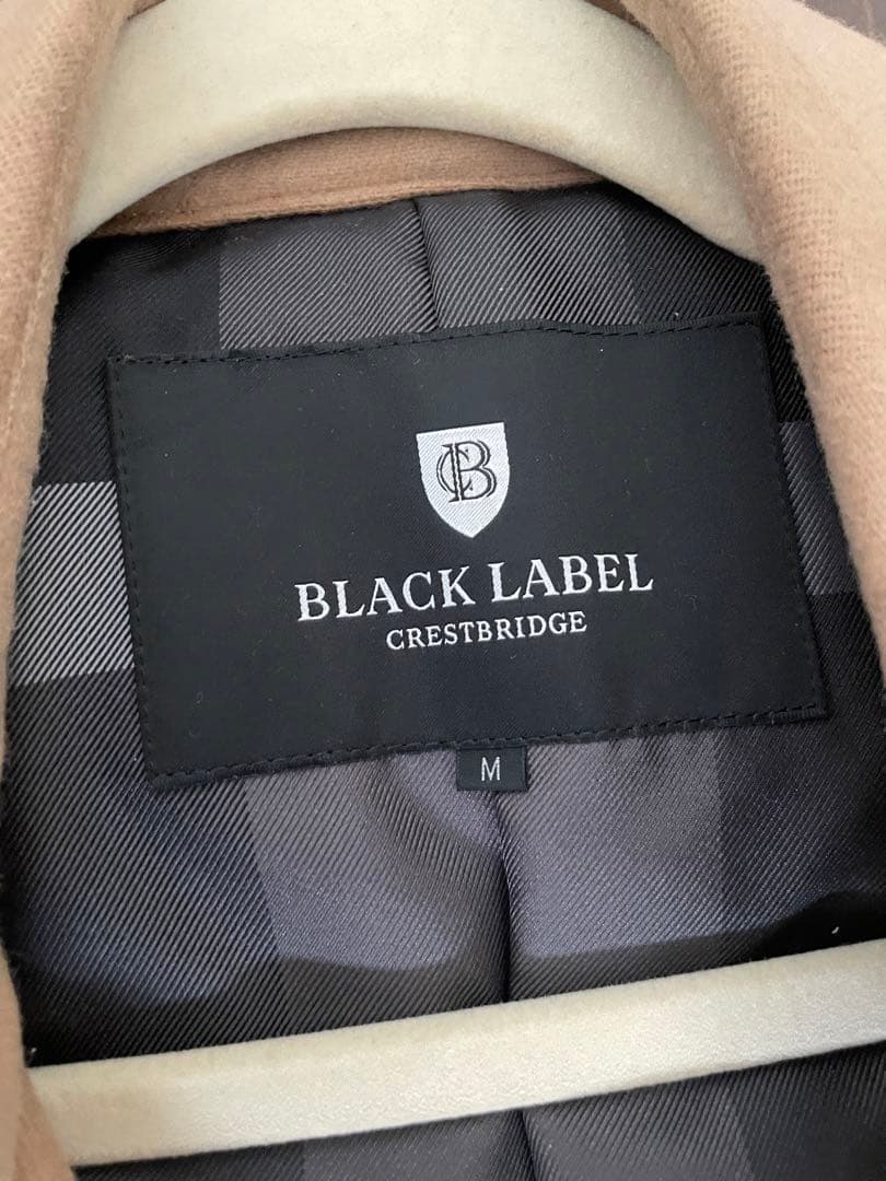 BLACK LABEL CRESTBRIDGE ベージュ ピーコート M