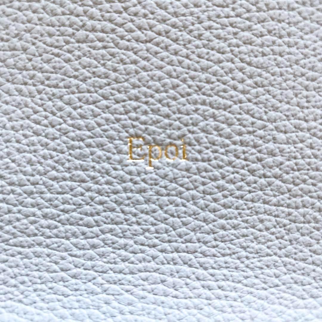 【極美品】エポイ　リツ　ミニバニティー ショルダーバッグ　2way　レザー