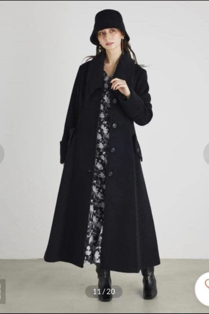 rienda クラシックシンデレララインコート