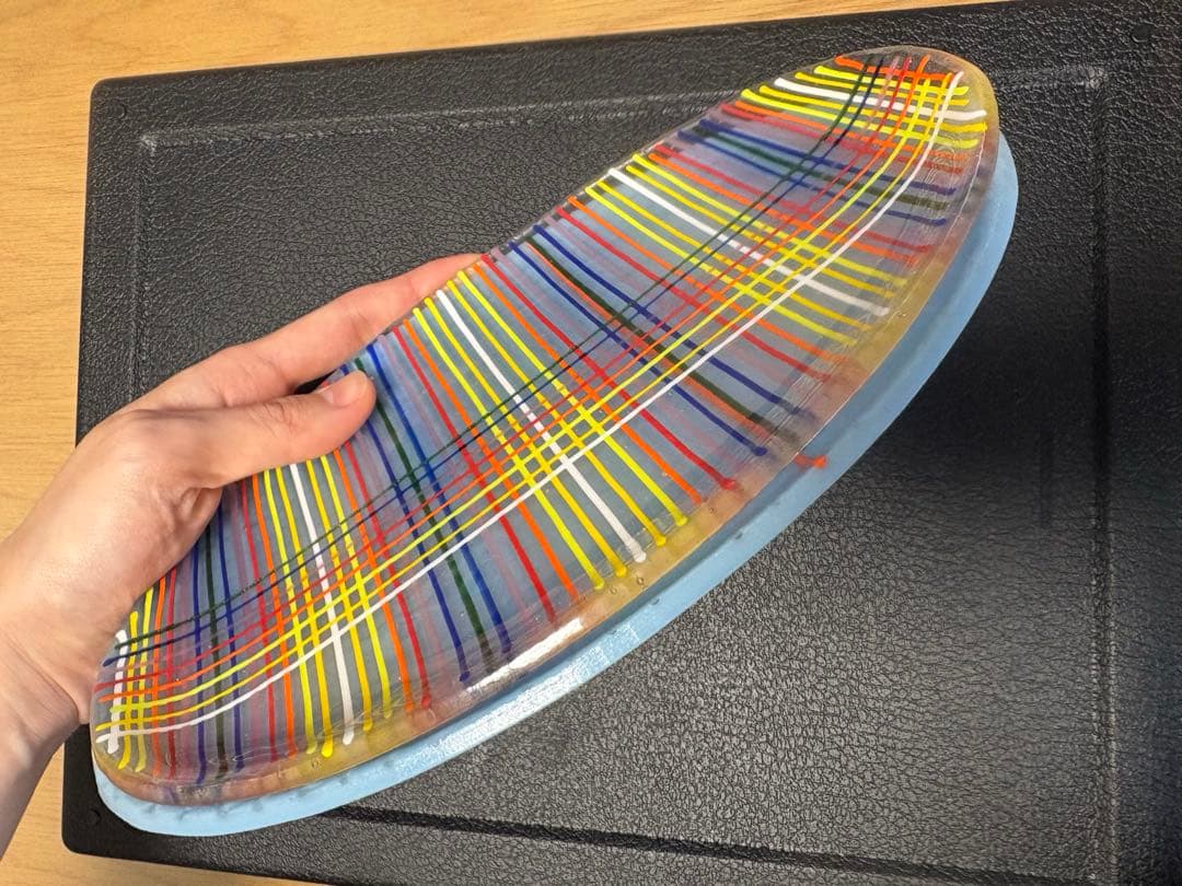 ※ toshi　田子美紀　ガラス　皿　2枚セット