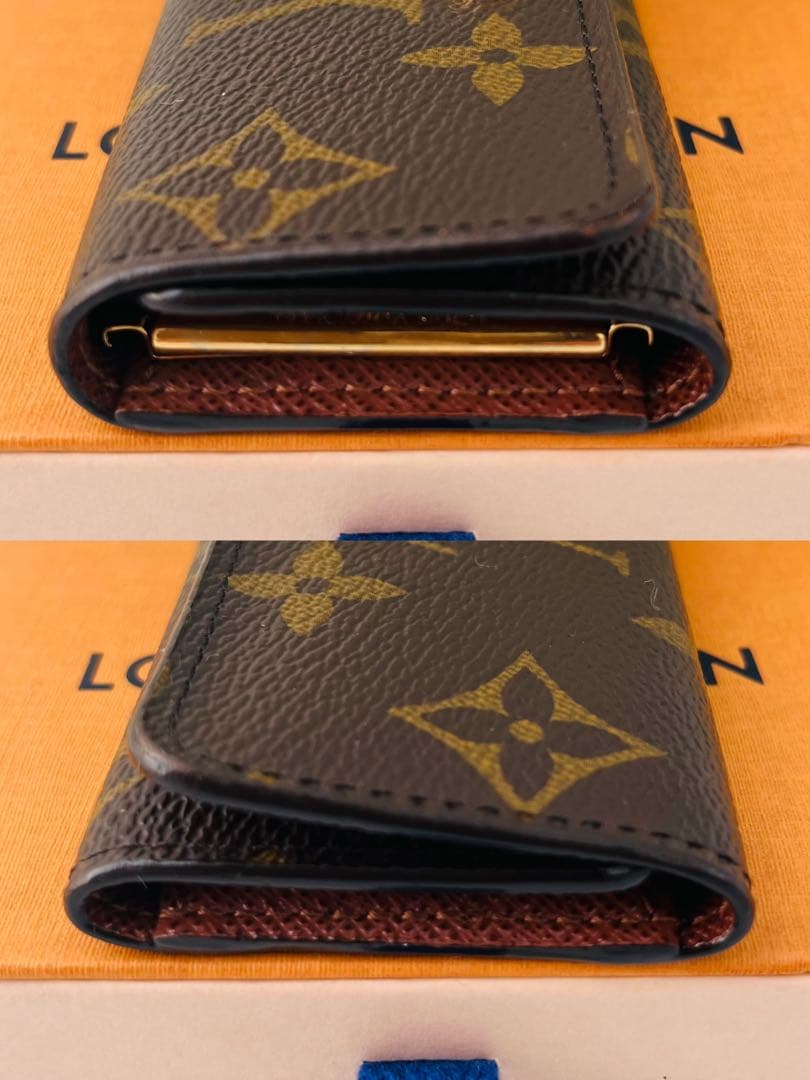 【ICチップ 付属品あり】ルイヴィトン モノグラム ミュルティクレ4連キーケース