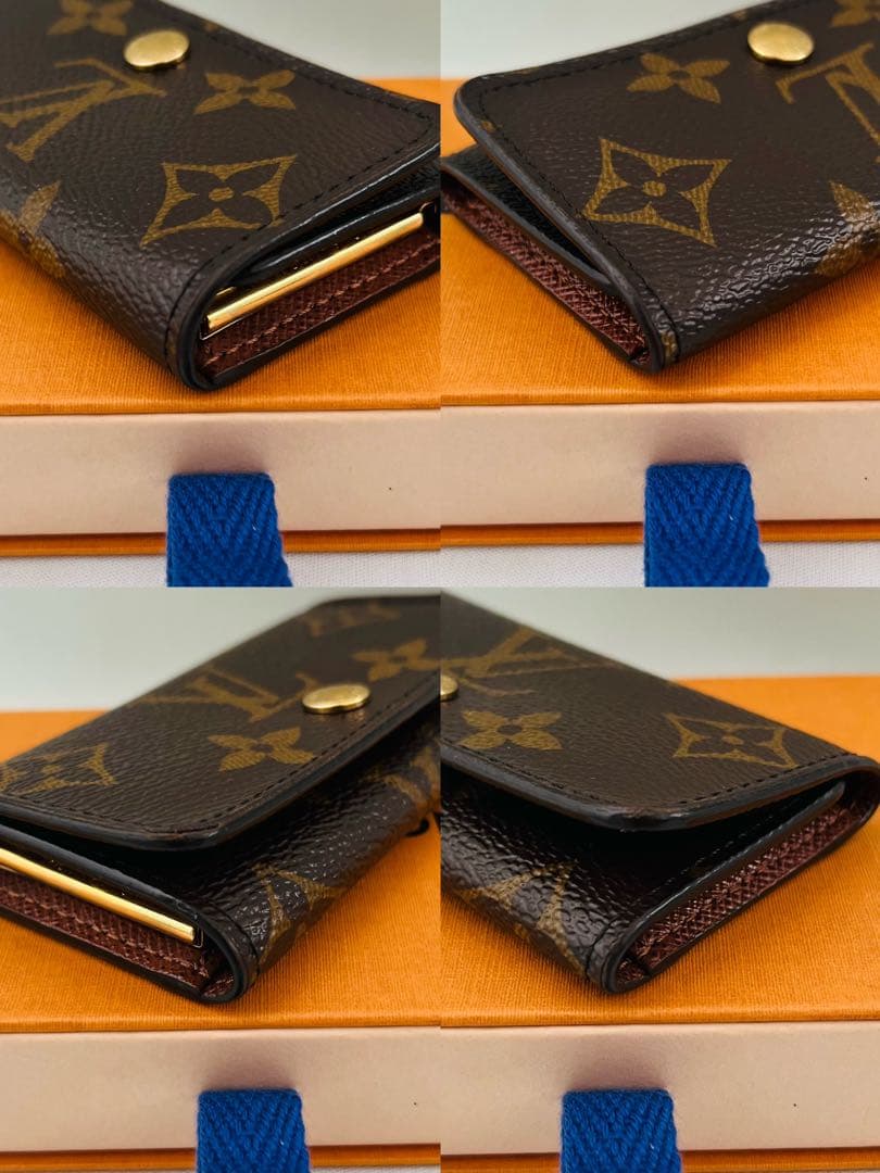 【ICチップ 付属品あり】ルイヴィトン モノグラム ミュルティクレ4連キーケース