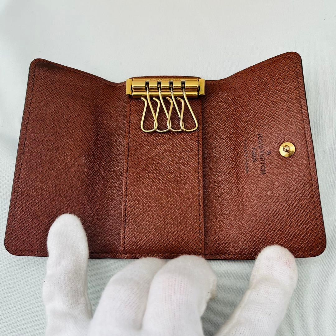 【ICチップ 付属品あり】ルイヴィトン モノグラム ミュルティクレ4連キーケース