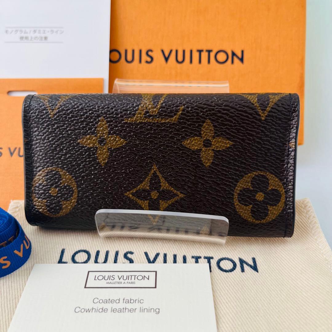 【ICチップ 付属品あり】ルイヴィトン モノグラム ミュルティクレ4連キーケース