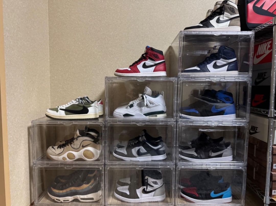 アクリル透明ケース 8 個セット 組み合わせ可・単体使用可(2-19)