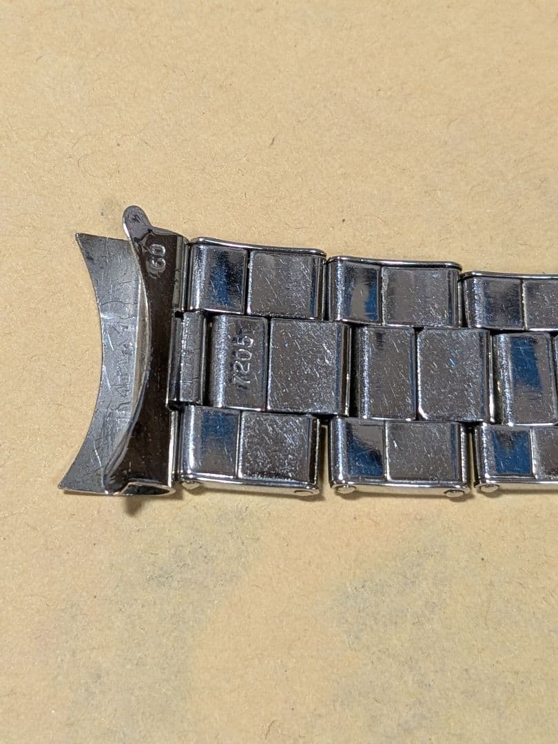 ROLEXステンレススチール リベットブレス