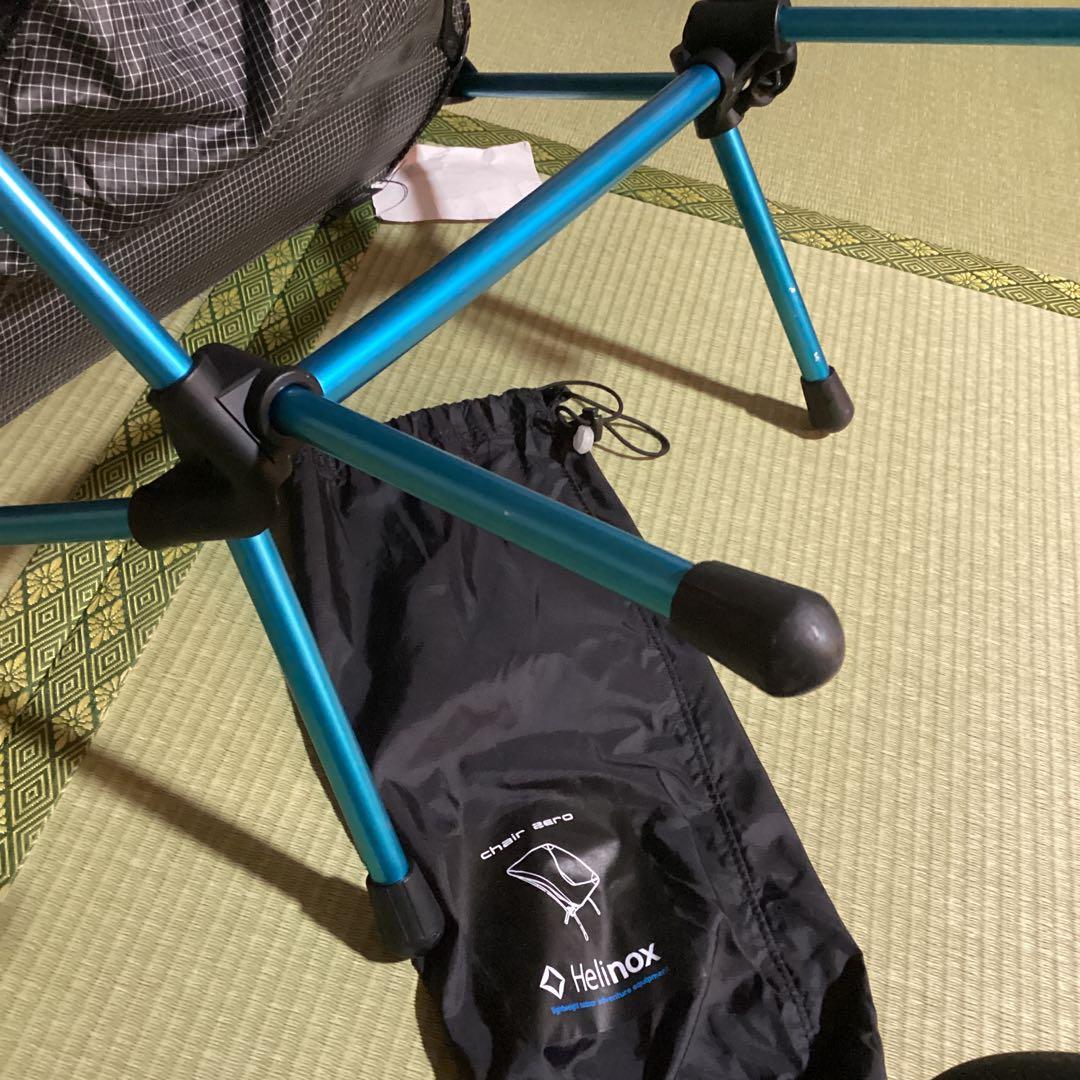 モンベル　超軽量ヘリノックス　チェアゼロ極美品