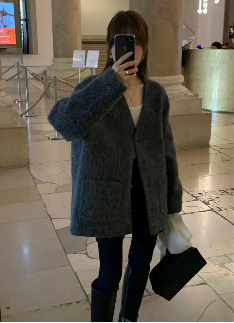 本日限定お値下げ　ounce ven alpaca half coat