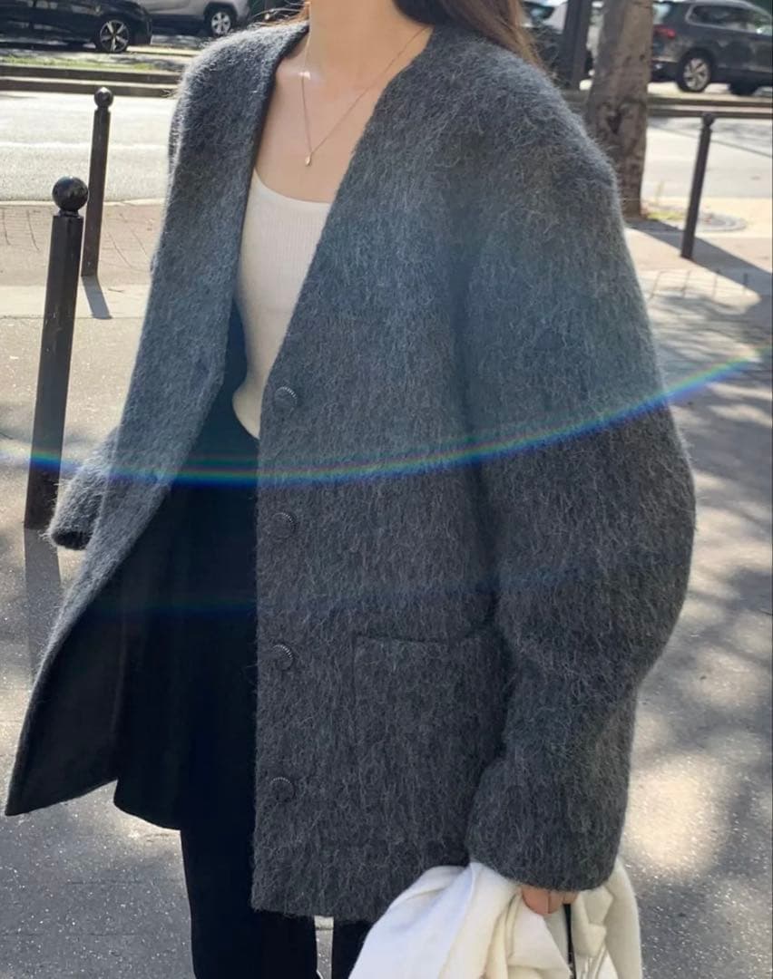 本日限定お値下げ　ounce ven alpaca half coat