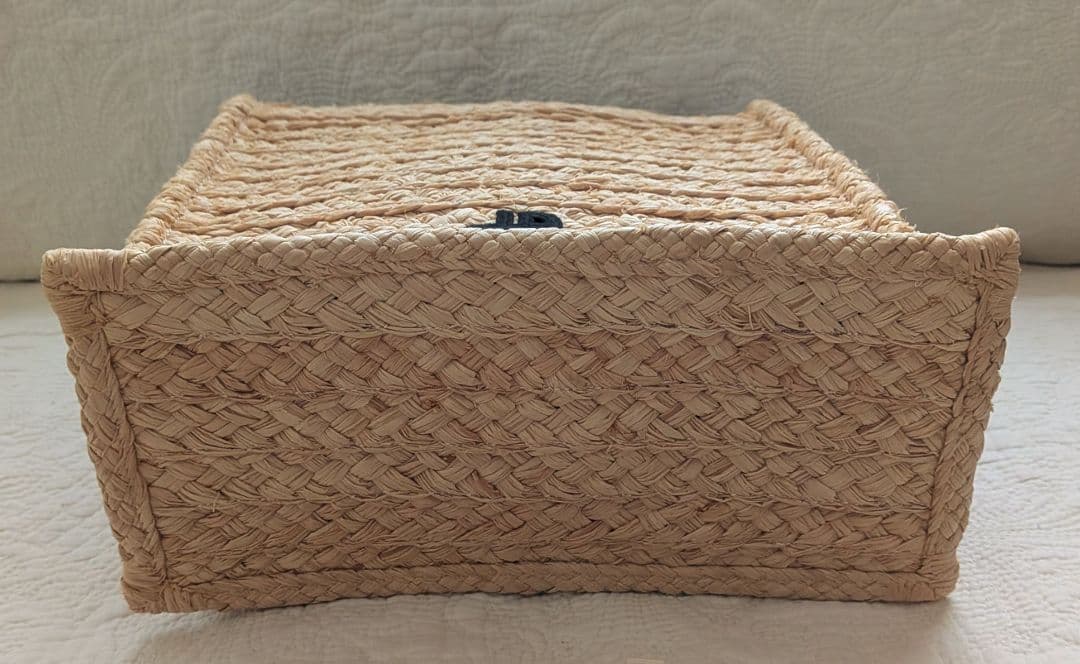 PATOU パトゥ ラフィア JPトートバッグ スモール かご ショルダー