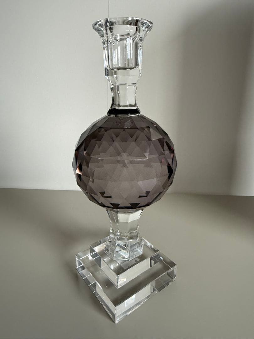 「未使用」ボーコンセプトBoconcept/ガラスキャンドルスタンド