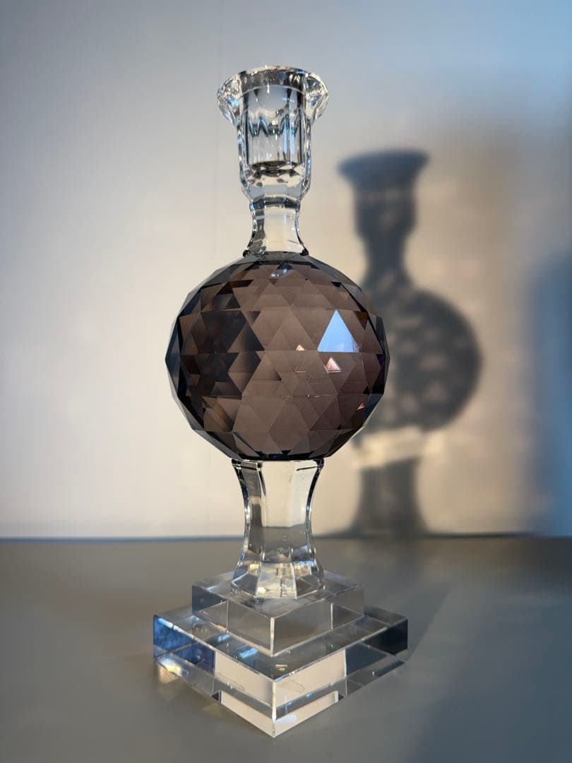 「未使用」ボーコンセプトBoconcept/ガラスキャンドルスタンド