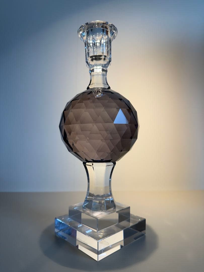 「未使用」ボーコンセプトBoconcept/ガラスキャンドルスタンド