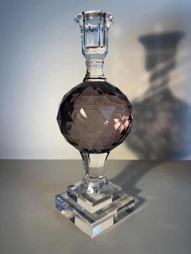 「未使用」ボーコンセプトBoconcept/ガラスキャンドルスタンド