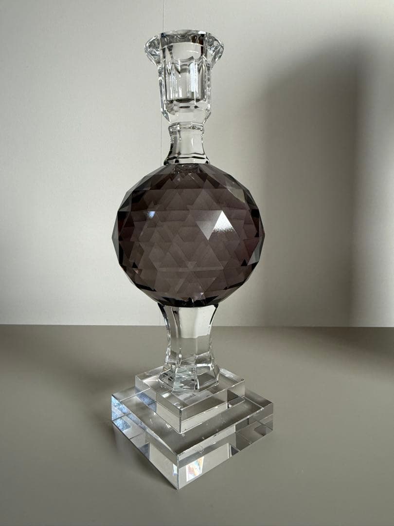 「未使用」ボーコンセプトBoconcept/ガラスキャンドルスタンド